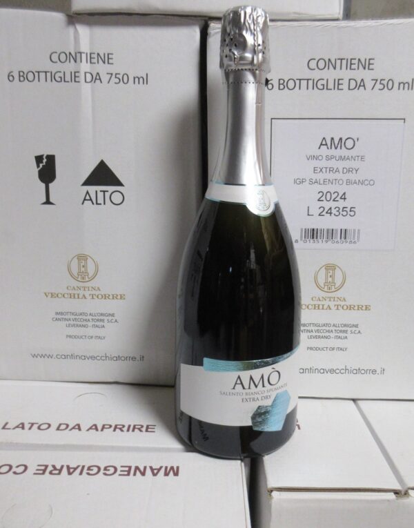 Amo’ Spumante Extra Dry - Vecchia Torre – Bild 2